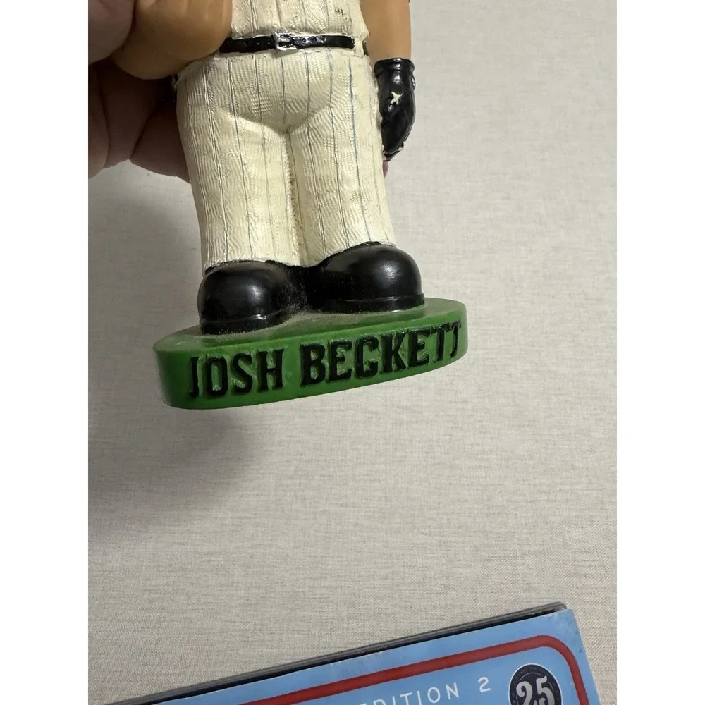 Josh Beckett Bobblehead Portland Sea Dogs MLBPA‎ 2001 + 2018 Program Signed